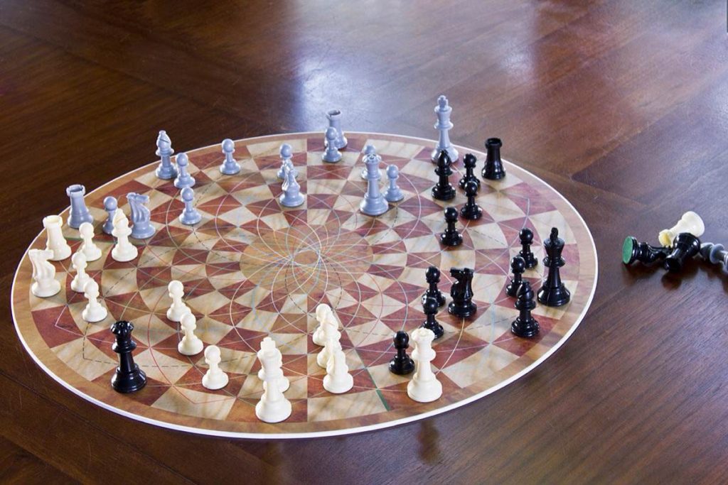 Defense Against Unexpected Attack - Security likened to 3 Man Chess