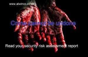 Alwinco undone by . Security risk consultant